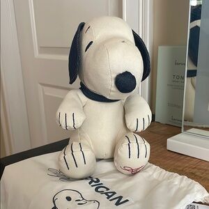Peanuts Snoopy Plush Toy - Cream and Blue from American Eagle